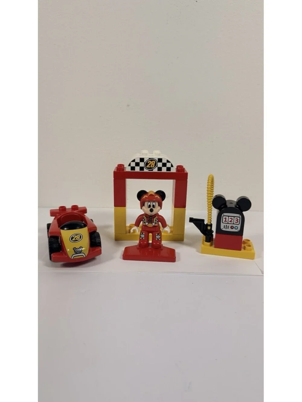 Lego Duplo 10843 Disney Mickey Mouse The Roadster Racers Car Complete Toy Set